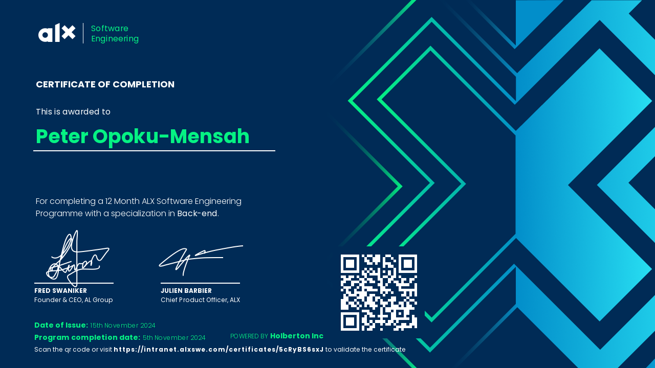 Certificate 2
